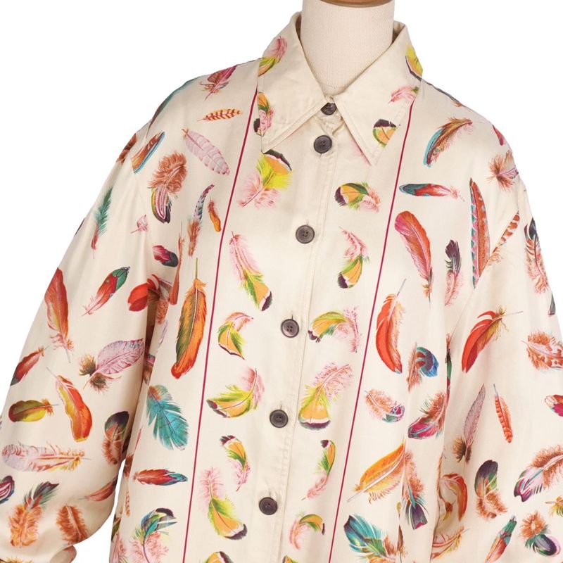 Vintage Hermes Shirt Blouse Long Sleeve