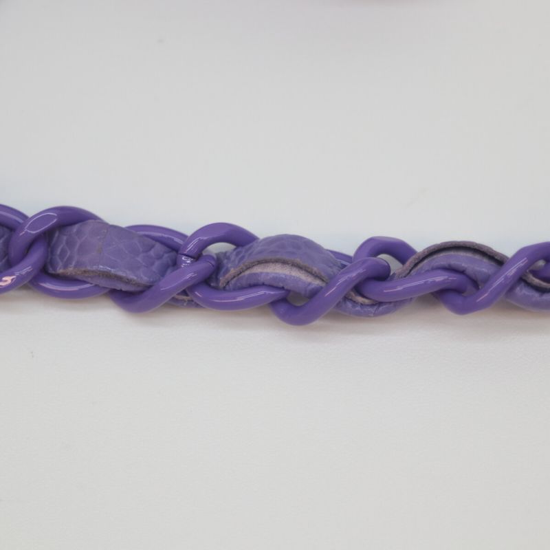 Chanel No 29 As1784 Caviar Purple Mini Mastrasse Mini Flap Shoulder Bag