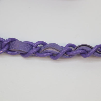 Chanel No 29 As1784 Caviar Purple Mini Mastrasse Mini Flap Shoulder Bag