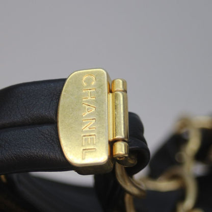 Chanel As3292 Black Ghardware Lambskin Matrasse Hobo One Shoulder