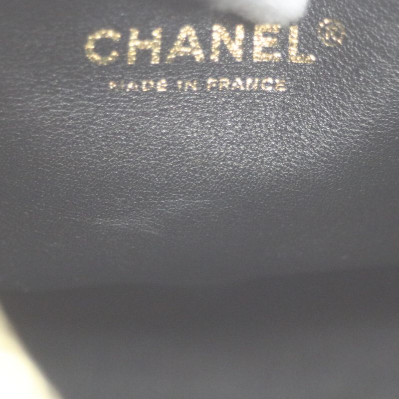 Chanel As3292 Black Ghardware Lambskin Matrasse Hobo One Shoulder