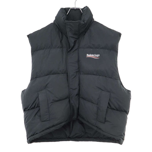 Balenciaga Political Campaign Padded Gilet Campaign Logo Padded Vest 762769