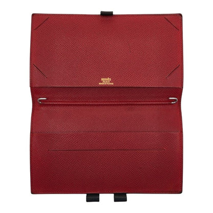 Hermes Agenda Navy Red Courchevel Women Hermes