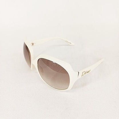 Christian DIOR Glossy1 Sunglasses N5a02 White Brown 62 Mouth 20 125 AA