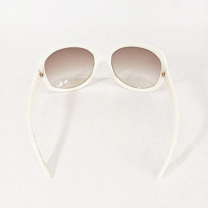 Christian DIOR Glossy1 Sunglasses N5a02 White Brown 62 Mouth 20 125 AA