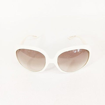 Christian DIOR Glossy1 Sunglasses N5a02 White Brown 62 Mouth 20 125 AA