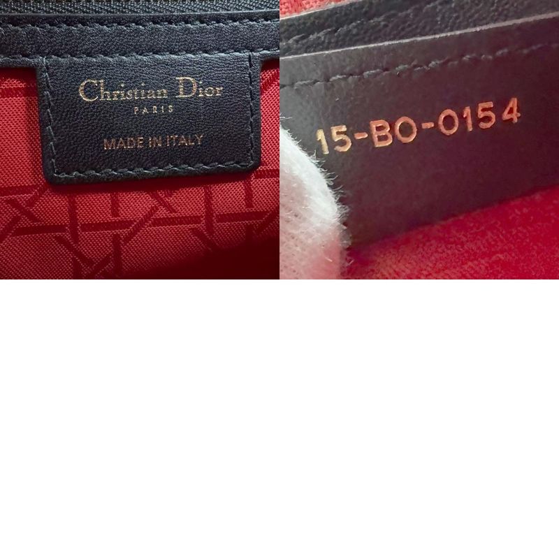 Christian DIOR Shoulder Bag Handbag Lady Dior