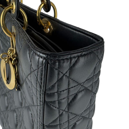 Christian DIOR Shoulder Bag Handbag Lady Dior