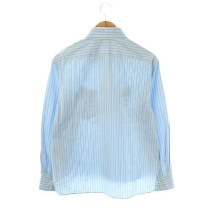 Gucci X Adidas Striped Shirt Stencolor Logo Print 15+ Light Blue White CX - GY57