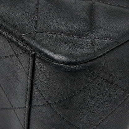 Chanel Matelasse Coco Mark Chain Shoulder Bag Black Lambskin Ladies Chanel