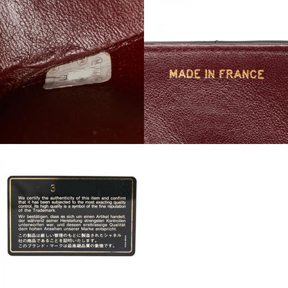 Chanel Matelasse Coco Mark Chain Shoulder Bag Black Lambskin Ladies Chanel