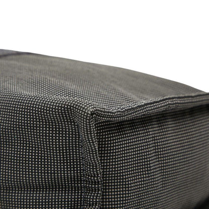 Hermes Her Line Clutch Bag Second Bag Grey Black Canvas Women Hermes