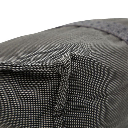 Hermes Her Line Clutch Bag Second Bag Grey Black Canvas Women Hermes