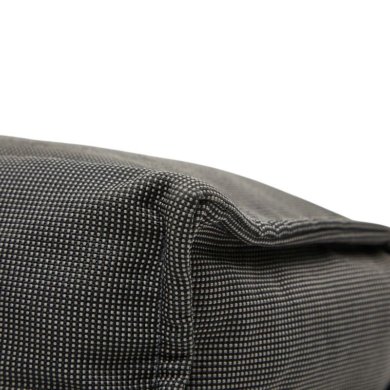 Hermes Her Line Clutch Bag Second Bag Grey Black Canvas Women Hermes