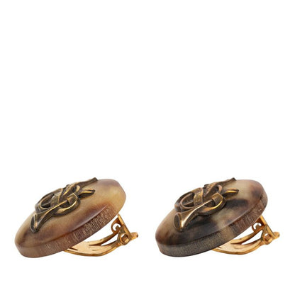 Hermes Beige Brown Gold Plastic Plated Ladies Hermes