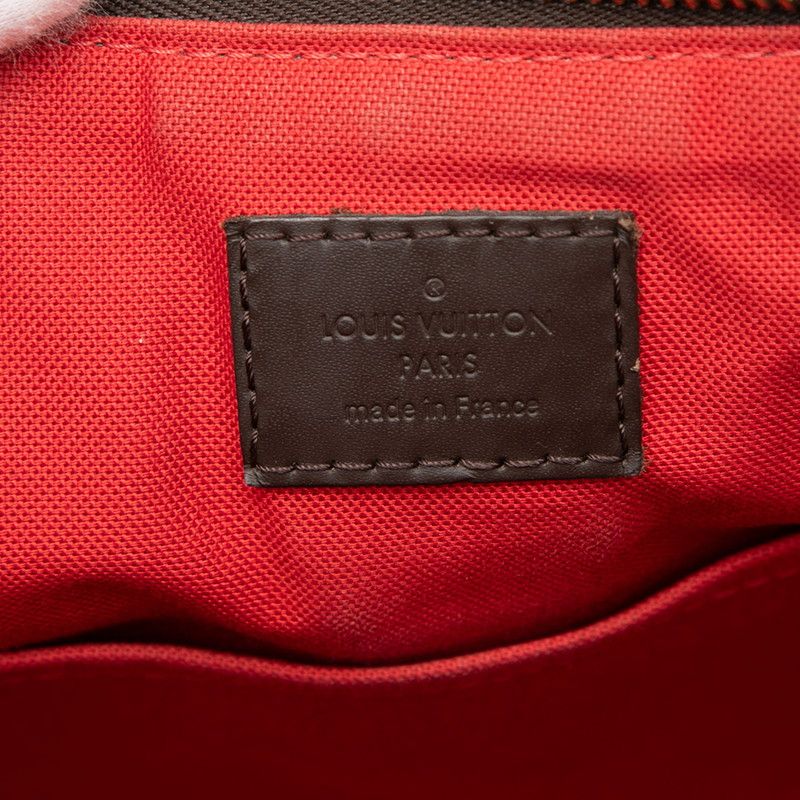 Louis Vuitton Damier Sienna MM Handbag Shoulder Bag 2WAY N41546 Ebène Brown PVC