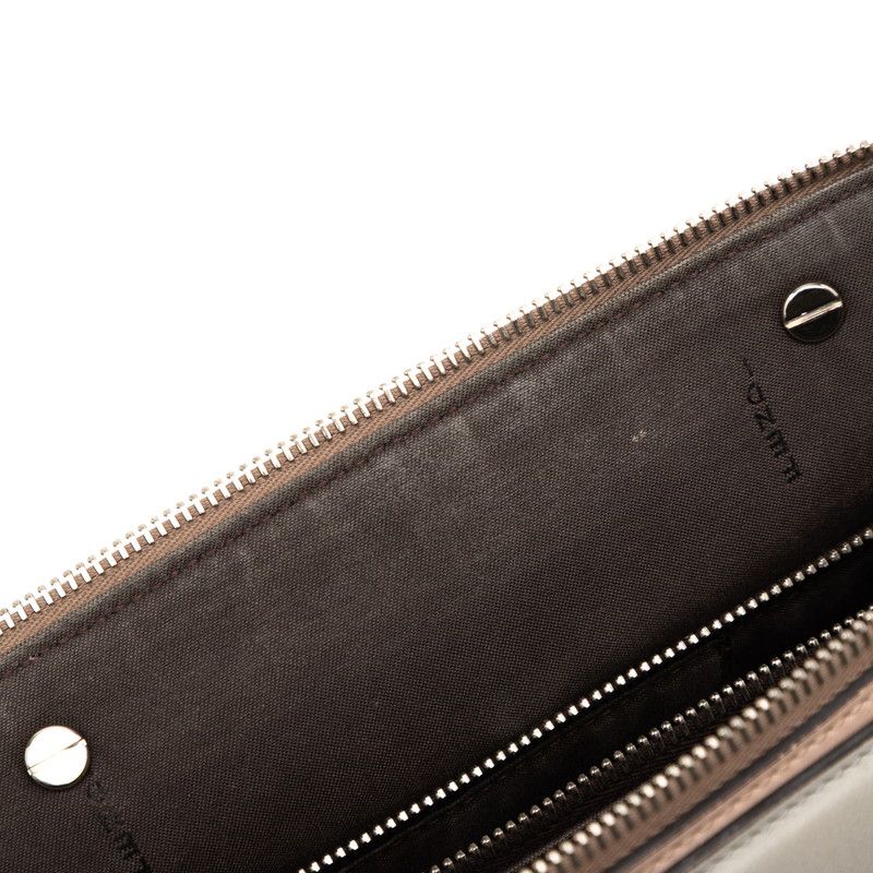 Fendi By The Way Medium Handbag Shoulder Bag 2WAY 8bl124 Light Pink Gray