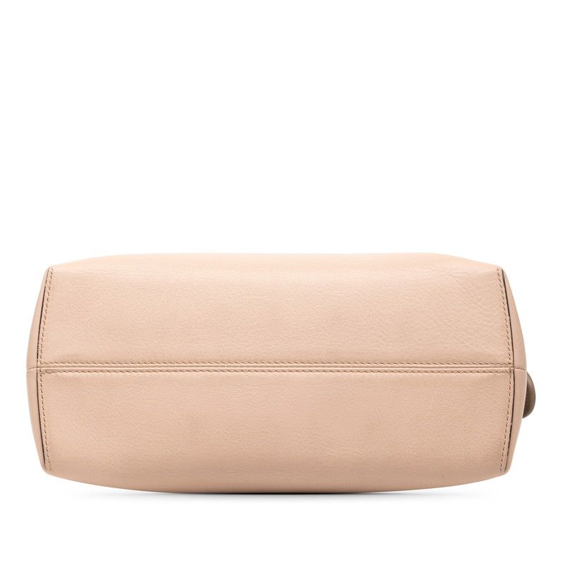 Fendi By The Way Medium Handbag Shoulder Bag 2WAY 8bl124 Light Pink Gray