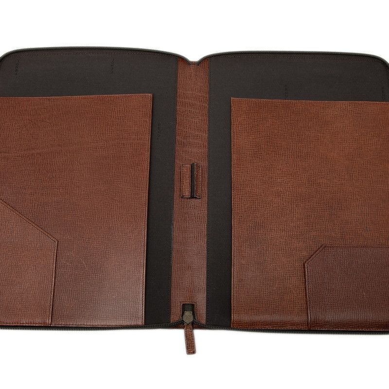 Fendi Zucca Brown PVC Leather Women's Fendi