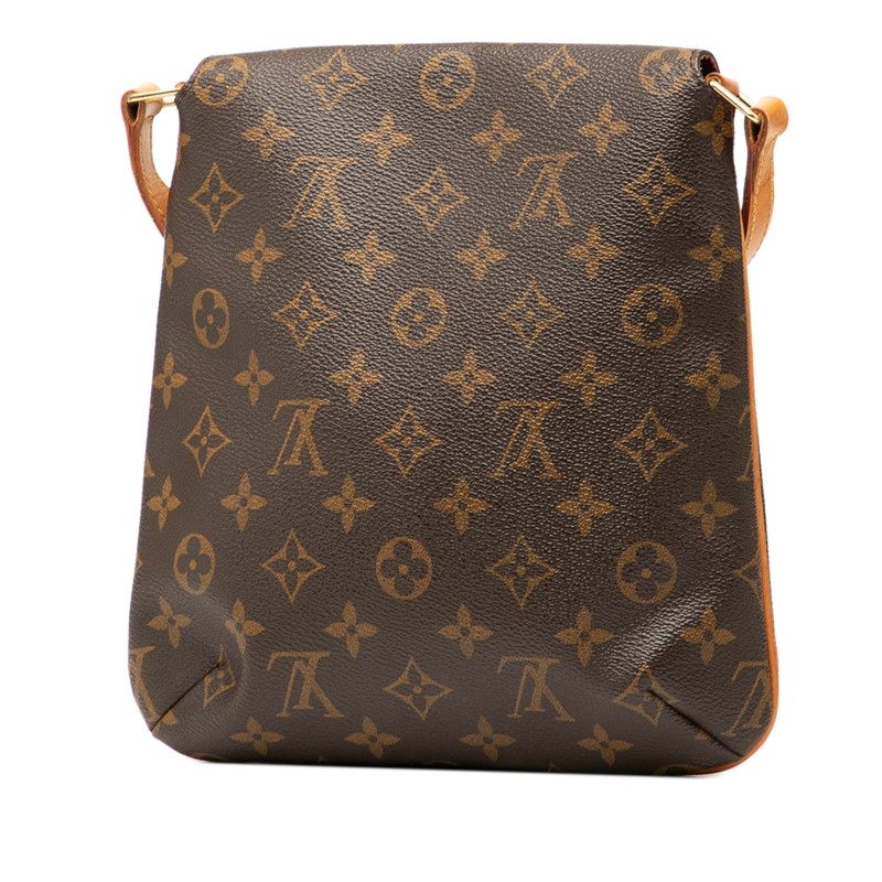 Louis Vuitton Monogram Musette Salsa Short Shoulder Bag Handbag M51258 Brown