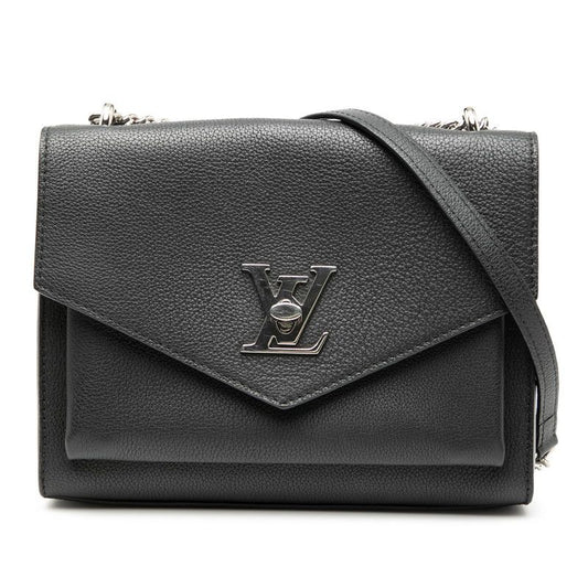 Louis Vuitton My Lock Me BB Chain Shoulder Bag M51418 Noir Black Leather Women