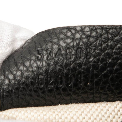 Gucci Sherry Line 574803 Black Multicolor Leather Women's Gucci