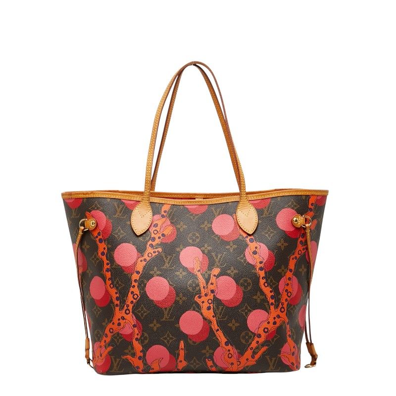 Louis Vuitton Monogram Ramage Neverfull MM Tote Handbag M41603 Brown Multicolor