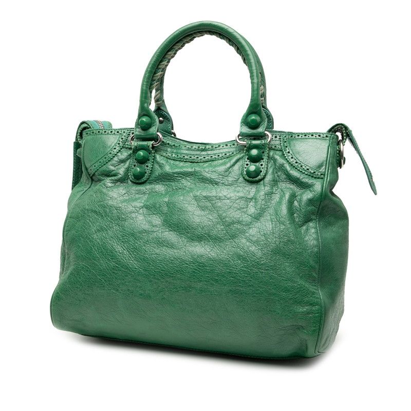 Balenciaga Giant Vero Green Leather Women's Balenciaga