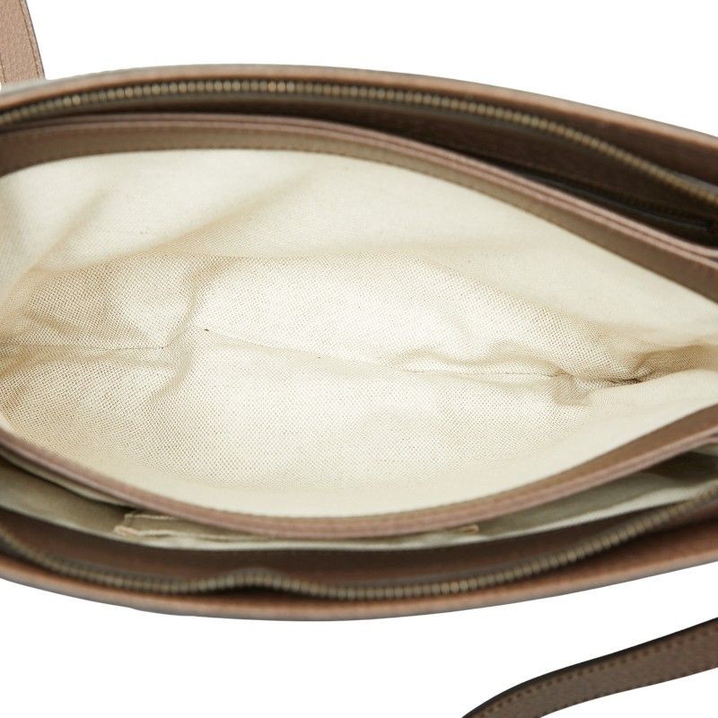 Gucci GG Supreme Sherry Line Crossbody Shoulder Bag 523534 Beige Multicolor PVC