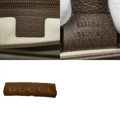 Gucci GG Supreme Sherry Line Crossbody Shoulder Bag 523534 Beige Multicolor PVC