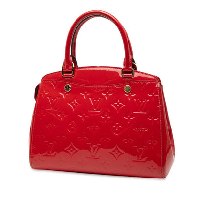 Louis Vuitton Monogram Vernis Blair PM Handbag Shoulder Bag 2WAY M50810 Red