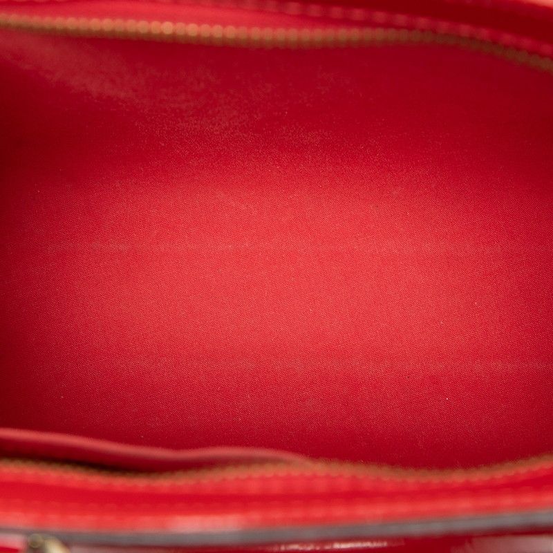 Louis Vuitton Monogram Vernis Blair PM Handbag Shoulder Bag 2WAY M50810 Red