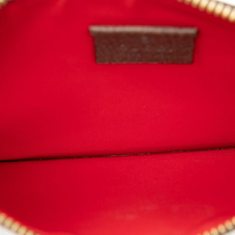 Gucci GG Supreme Bengal Taiga Flower Crossbody Shoulder Bag 454111 Beige