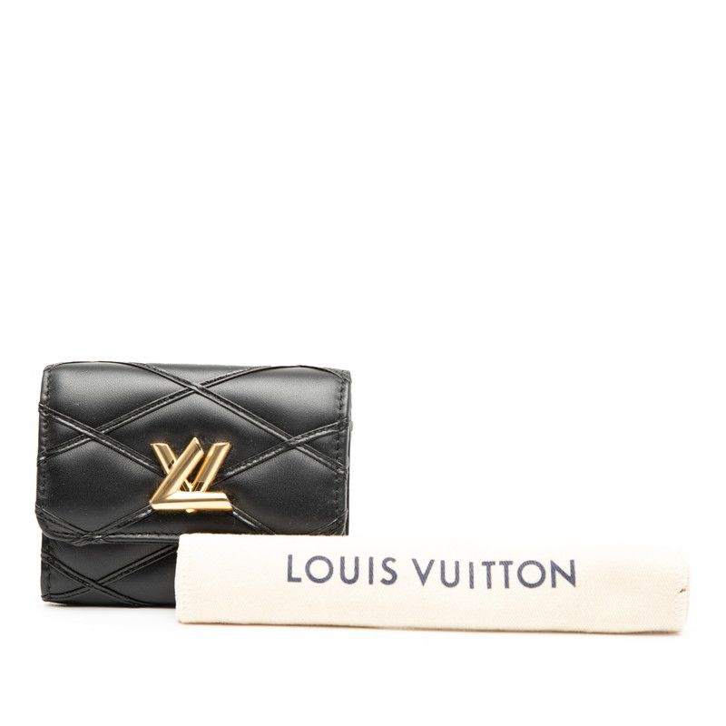Louis Vuitton Rosalie Go-14 M83078 Marthage Noir Black Leather Women Louis