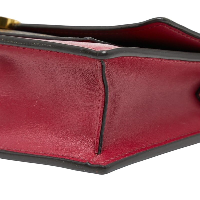 Louis Vuitton Monogram Portefeuille Fleur Chain Wallet Shoulder Bag M67404