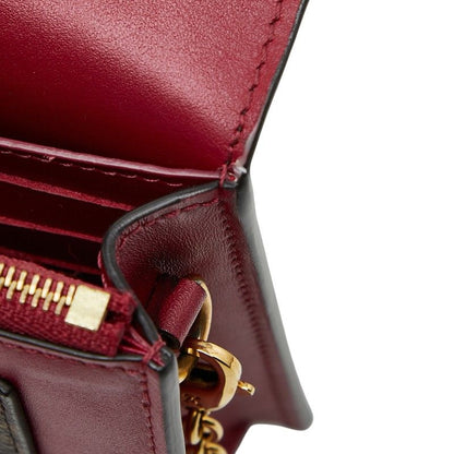 Louis Vuitton Monogram Portefeuille Fleur Chain Wallet Shoulder Bag M67404