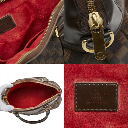 Louis Vuitton Damier Trevi PM Handbag Shoulder Bag 2WAY N51997 Brown PVC