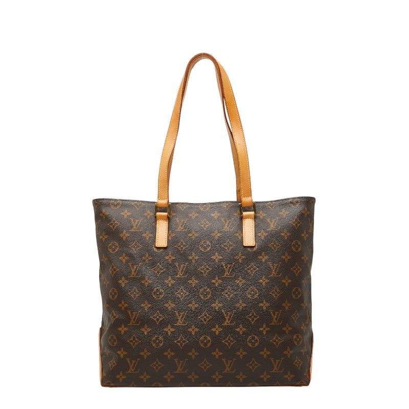 Louis Vuitton Monogram Cabas Mezzo Shoulder Bag Tote Bag M51151 Brown PVC