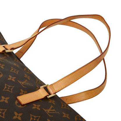 Louis Vuitton Monogram Cabas Mezzo Shoulder Bag Tote Bag M51151 Brown PVC