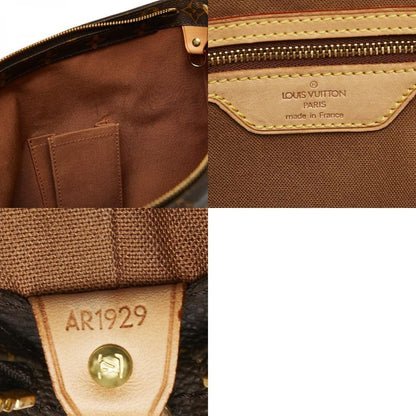 Louis Vuitton Monogram Cabas Mezzo Shoulder Bag Tote Bag M51151 Brown PVC