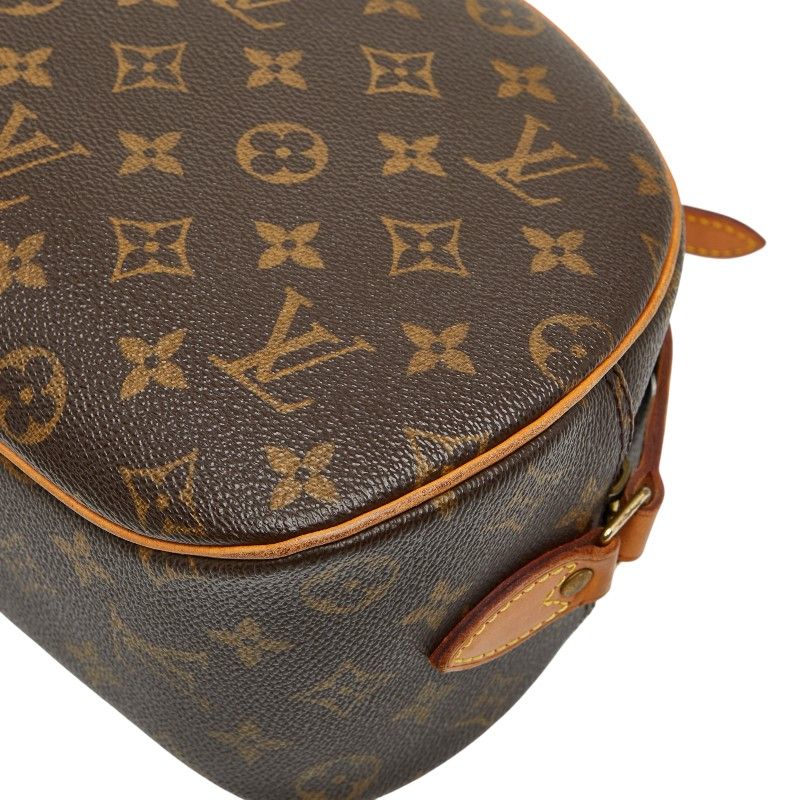 Louis Vuitton Monogram Blois Crossbody Shoulder Bag M51221 Brown PVC Leather