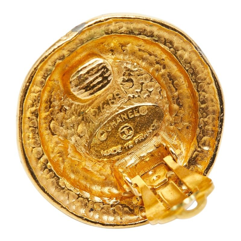 Chanel Vintage Pearl Gold Plated Ladies Chanel