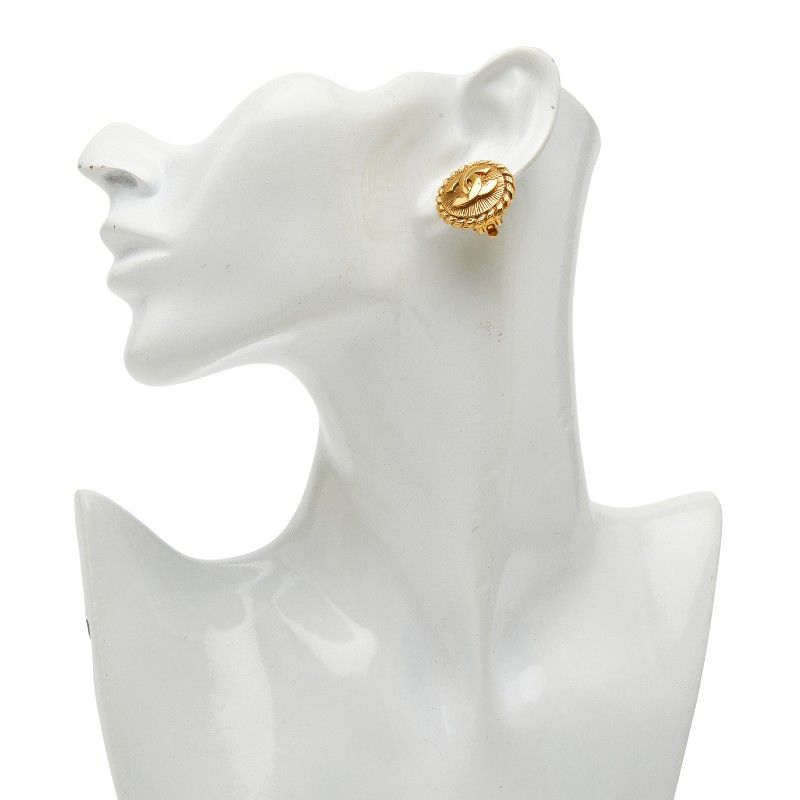 Chanel Vintage Coco Mark Gold Plated Ladies Chanel