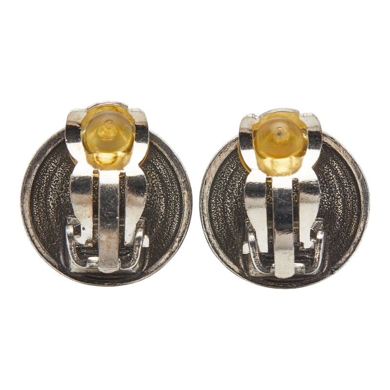 Chanel Coco Mark Silver Metal Ladies Chanel