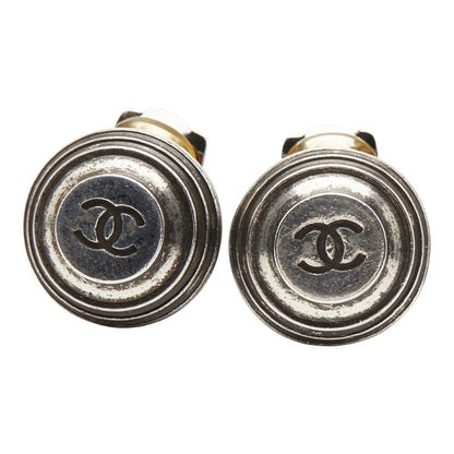 Chanel Coco Mark Silver Metal Ladies Chanel