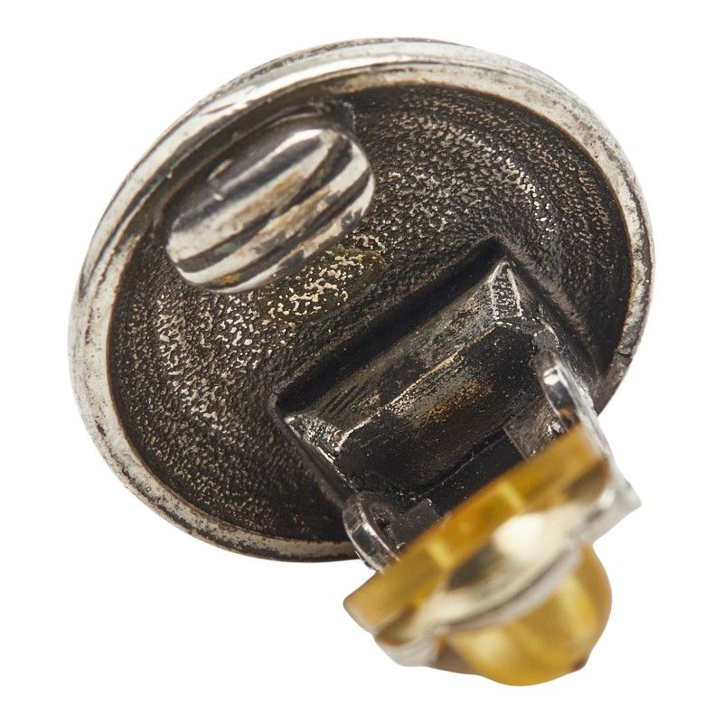 Chanel Coco Mark Silver Metal Ladies Chanel