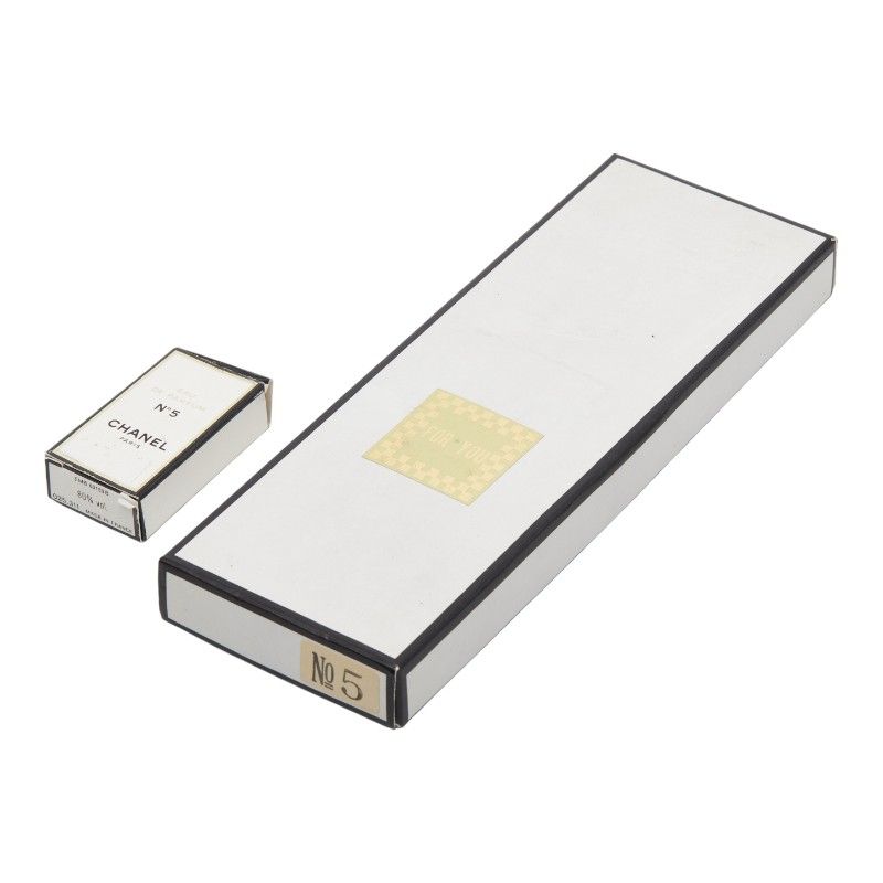 Chanel Vintage Parfum No5 Bottle (opened) Perfume Case Necklace Fragrance Case