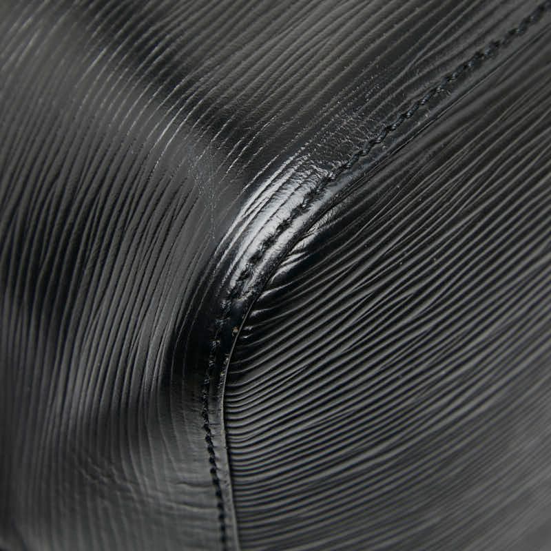 Louis Vuitton Epi Petit Noe One Shoulder Bag M44102 Noir Black Leather Women