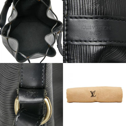 Louis Vuitton Epi Petit Noe One Shoulder Bag M44102 Noir Black Leather Women