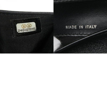 Chanel Coco Marc Boy Chanel Black Lambskin Women's Chanel